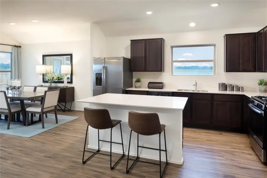 Furnished interior view inside a new home in Clayton Ranch, Copperas Cove (Image 5).