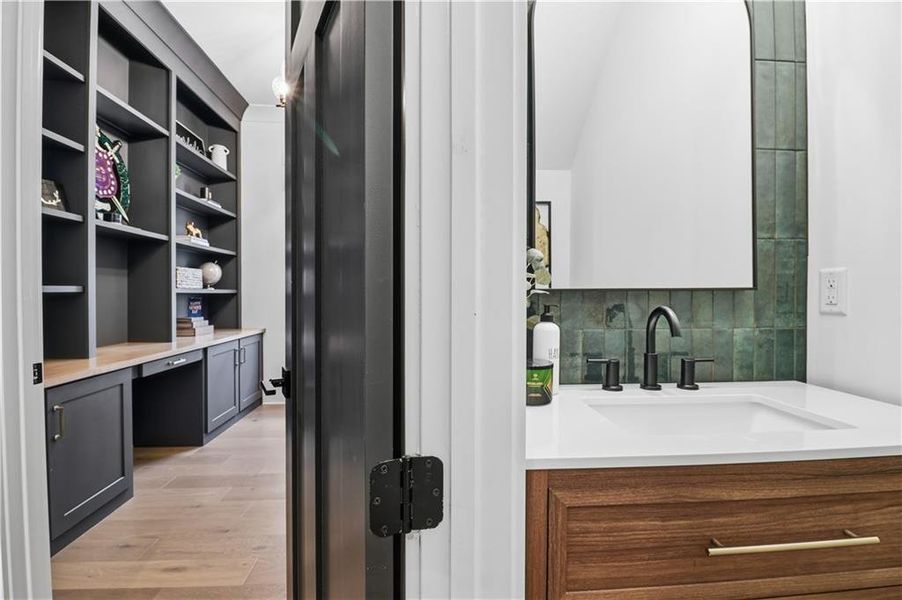 Furnished interior view inside a new home in , Woodstock (Image 20).