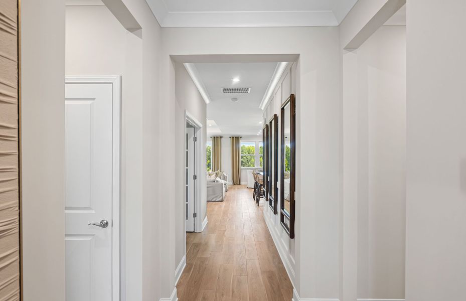 Representative unfurnished interior of a home built from the Medina by Pulte Homes in Overland, Locust Grove (Image 21).