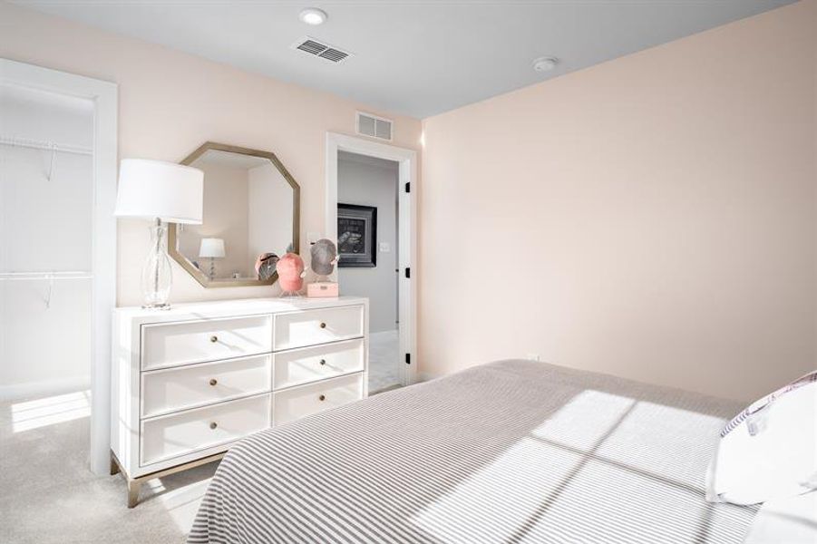 Representative furnished interior of a home built from the Greenwood by Ryan Homes in Windsor Estates, Walhalla (Image 13).