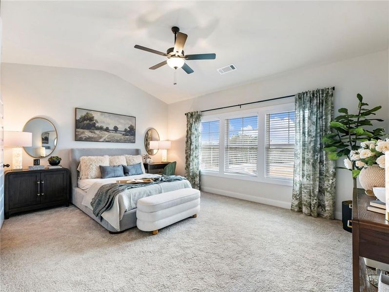 Furnished interior view inside a new home in Apalachee Overlook, Winder (Image 33).