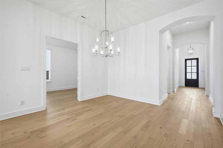 Spacious, unfurnished interior of a new home in Wellington: Artisan Series - 50ft lots, Haslet (Image 18).