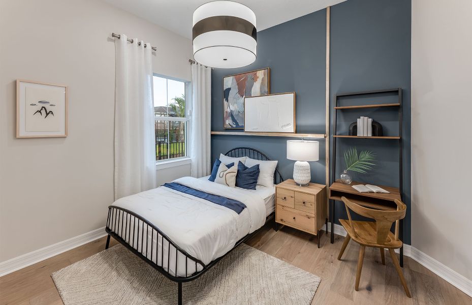 Furnished interior view inside a new home in Avondale at Avenir, Palm Beach Gardens (Image 7).