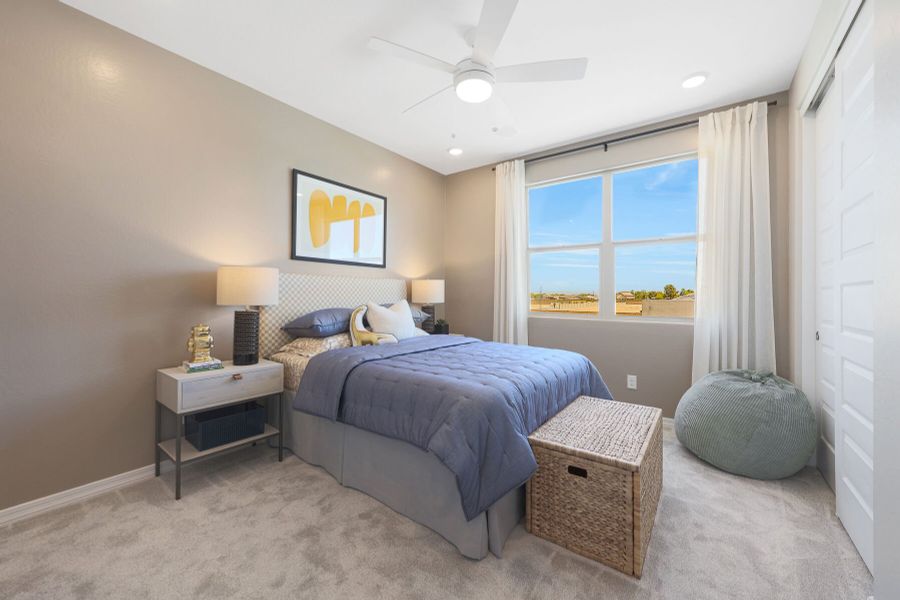 Representative furnished interior of a home built from the Pacific by Mattamy Homes in White Tank Vistas, Waddell (Image 35).