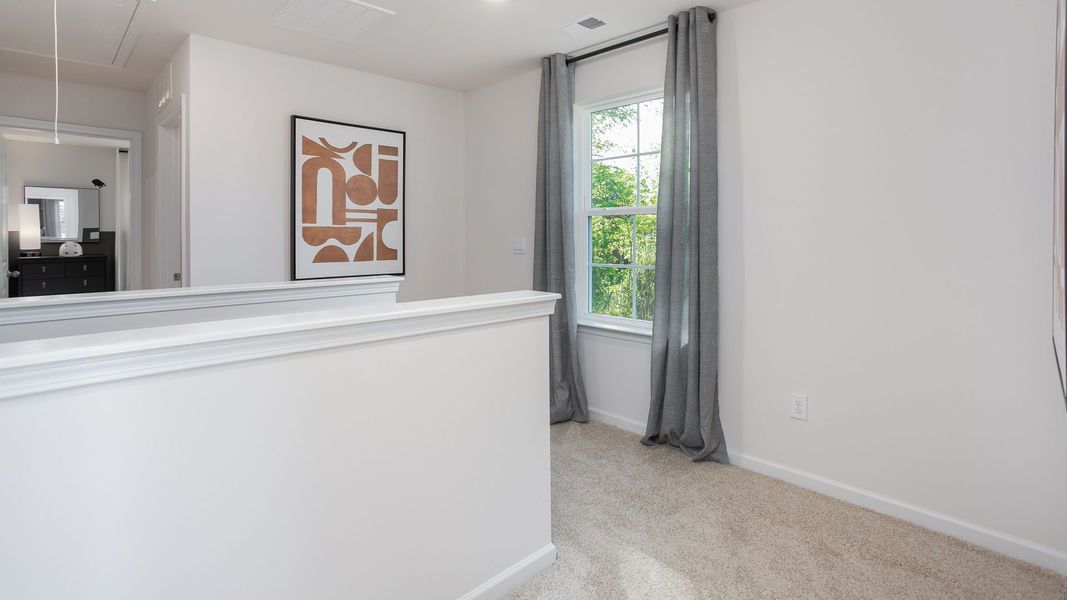 Furnished interior view inside a new home in Chandler Pointe, Rural Hall (Image 12).