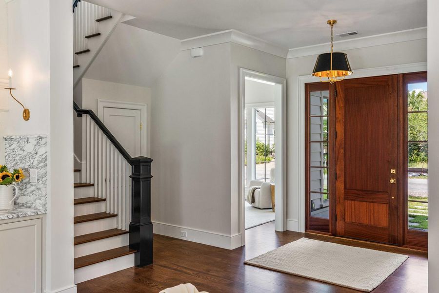 Furnished interior view inside a new home in , Mount Pleasant (Image 9).