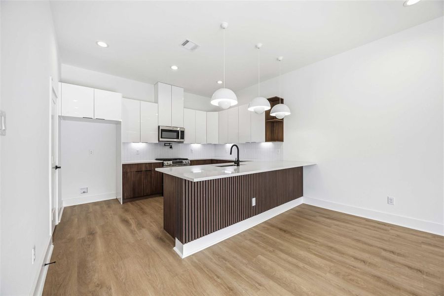 Furnished interior view inside a new home in , Houston (Image 3). Furnished interior view inside a new home in , Houston (Image 3).