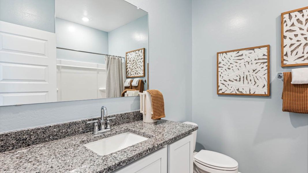 Furnished interior view inside a new home in Magma Ranch Vistas, Florence (Image 26).
