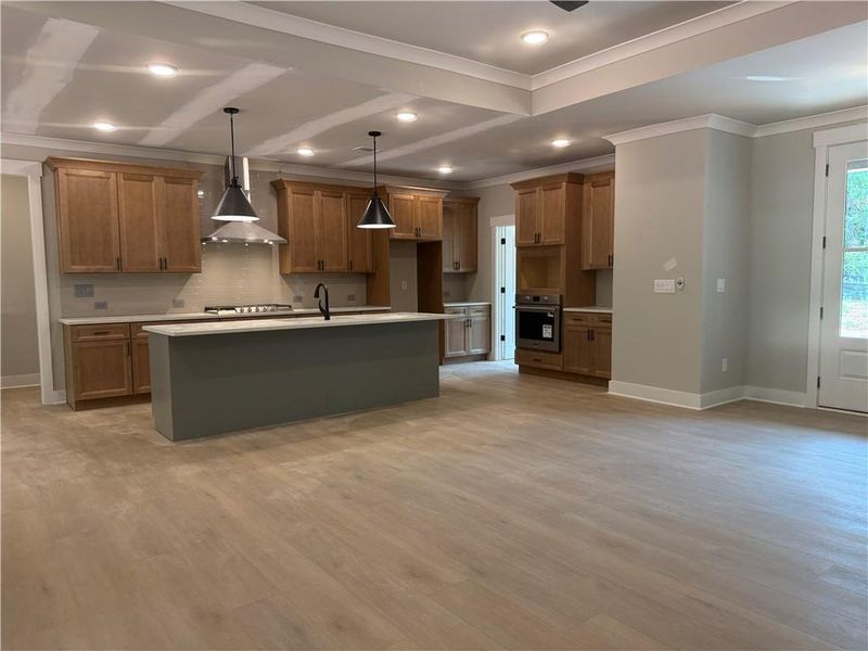 Furnished interior view inside a new home in , Monroe (Image 4).