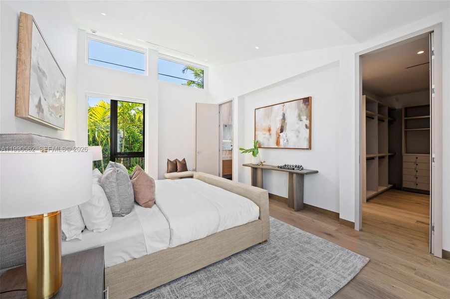 Furnished interior view inside a new home in , Coral Gables (Image 8).