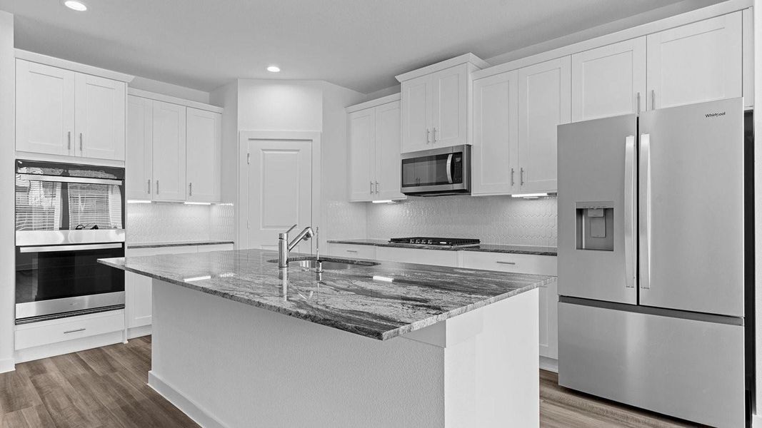 Furnished interior view inside a new home in Harvest Green, Richmond (Image 15).