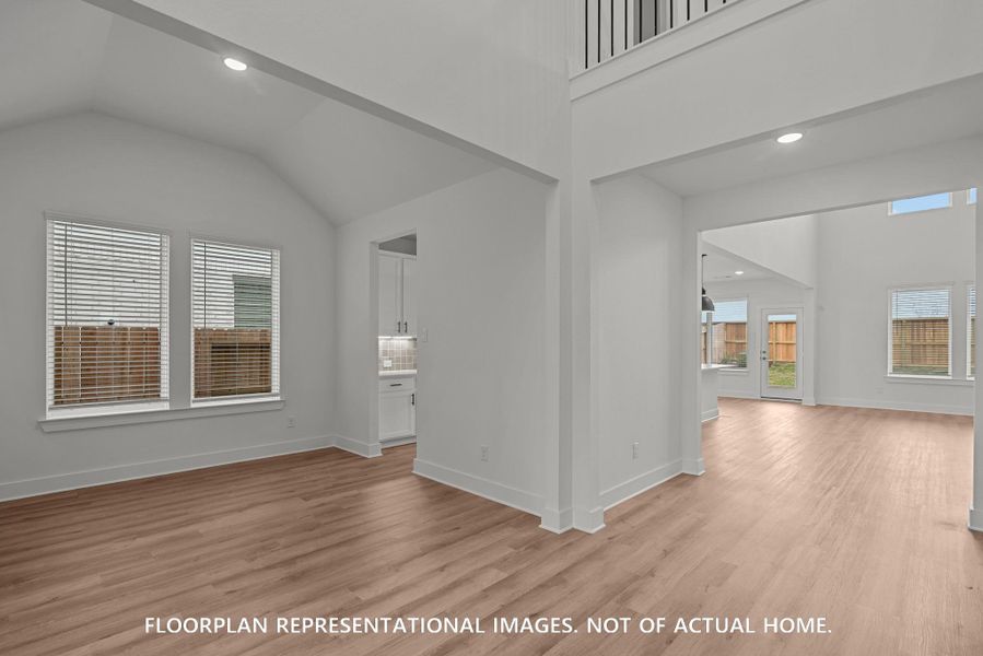 Spacious, unfurnished interior of a new home in The Oaks on 6th Street, Magnolia (Image 14). Spacious, unfurnished interior of a new home in The Oaks on 6th Street, Magnolia (Image 14).