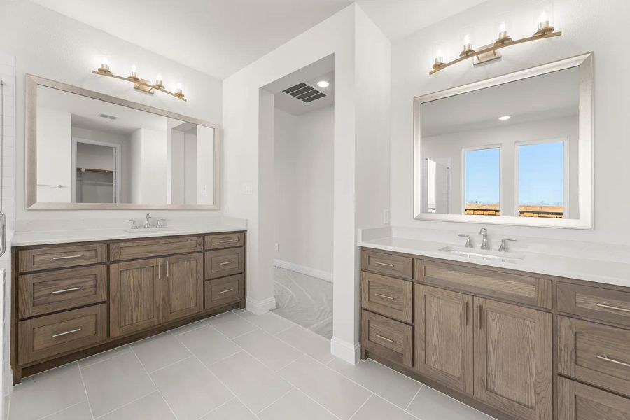 The Maranda B Primary Suite Bathroom