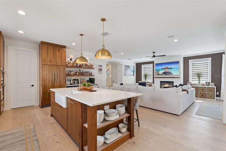 Furnished interior view inside a new home in Oakland Park, Winter Garden (Image 26).