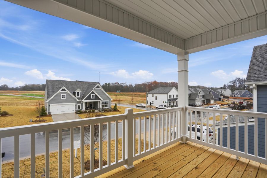 Exterior details and patio area of a home in Carrington, Stanley (Image 34).
