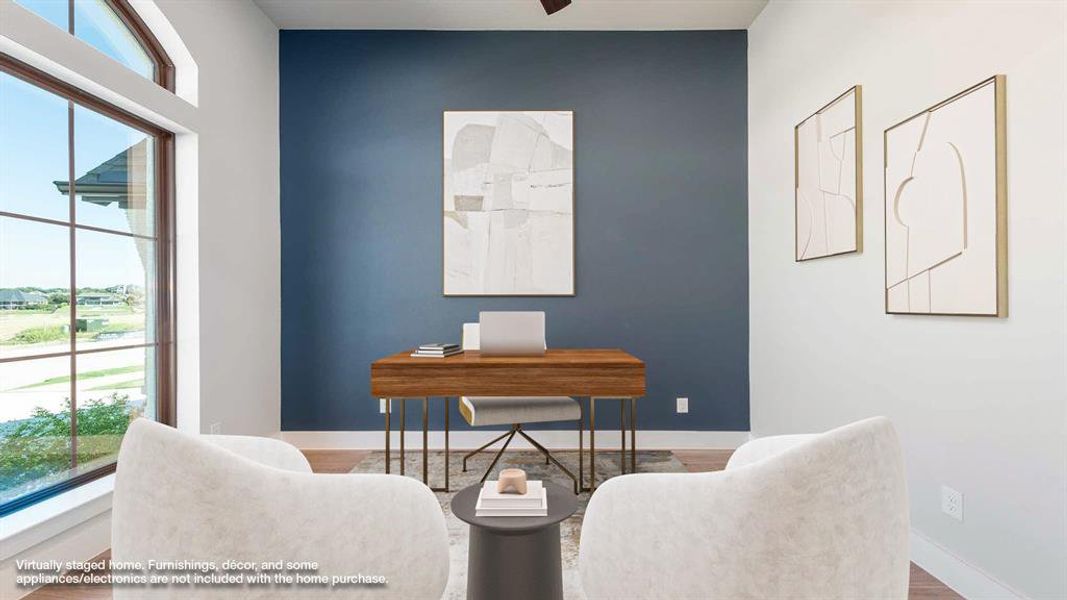 Furnished interior view inside a new home in , Fort Worth (Image 11). Furnished interior view inside a new home in , Fort Worth (Image 11).