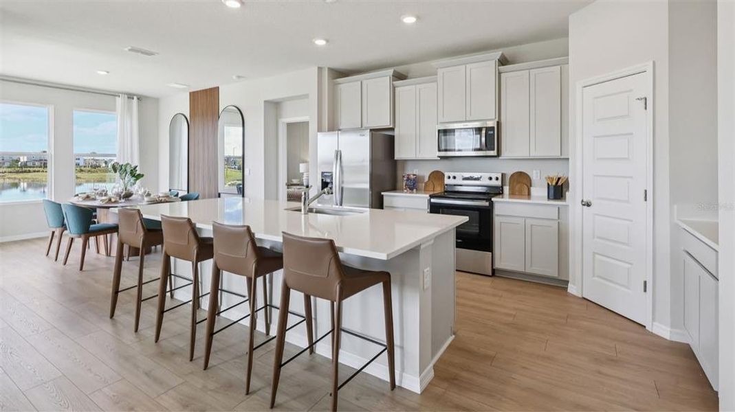 Furnished interior view inside a new home in Archers Mill, Ormond Beach (Image 7). Furnished interior view inside a new home in Archers Mill, Ormond Beach (Image 7).