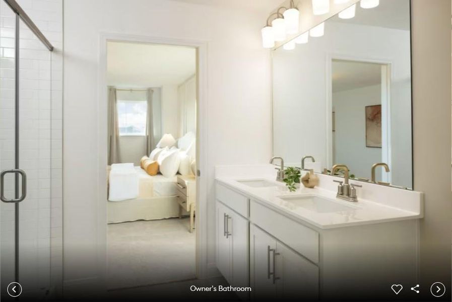 Interior photos- Photo of Centex model home with same floor plan, not of actual home listed.