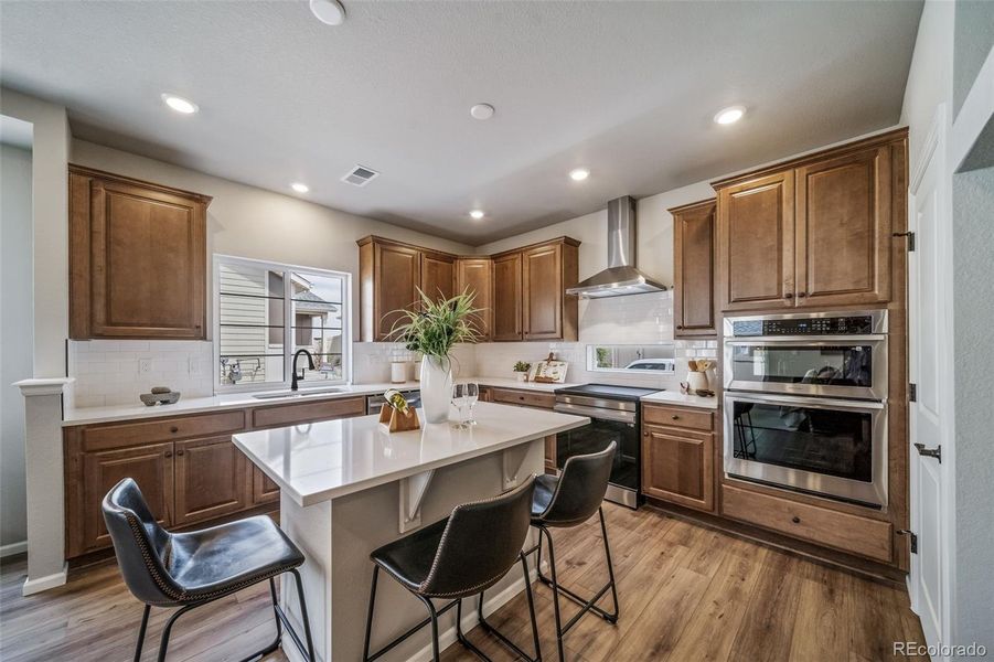 Furnished interior view inside a new home in The Reserve, Aurora (Image 8).
