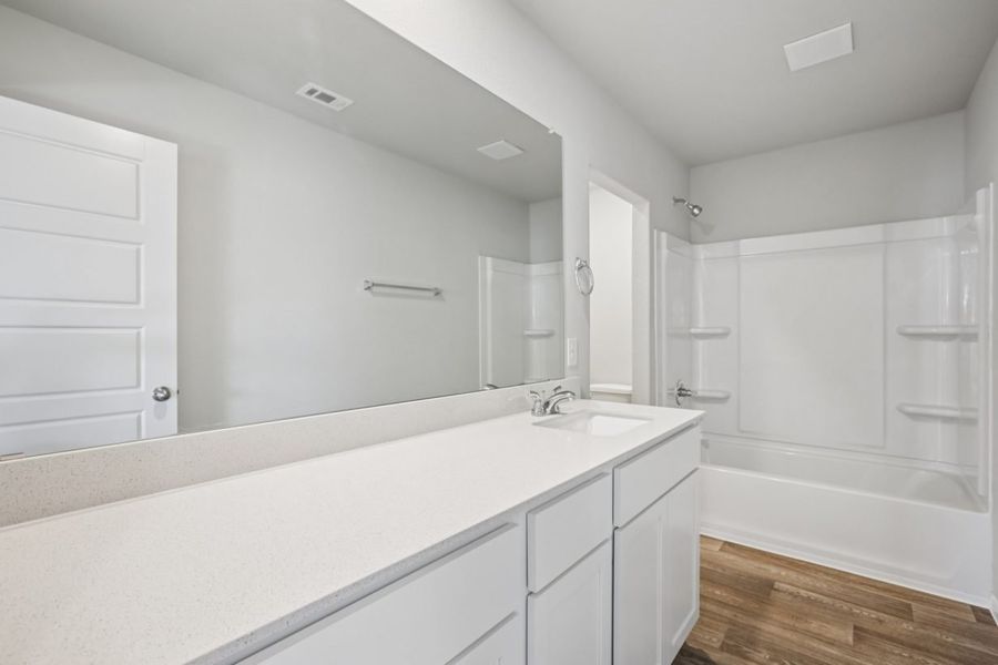 Representative furnished interior of a home built from the Azalea 2107 by Brohn Homes in Azalea, Pattison (Image 10). Representative furnished interior of a home built from the Azalea 2107 by Brohn Homes in Azalea, Pattison (Image 10).