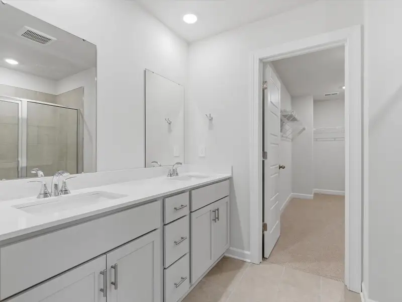 Furnished interior view inside a new home in Shiloh Valley, Piedmont (Image 8).