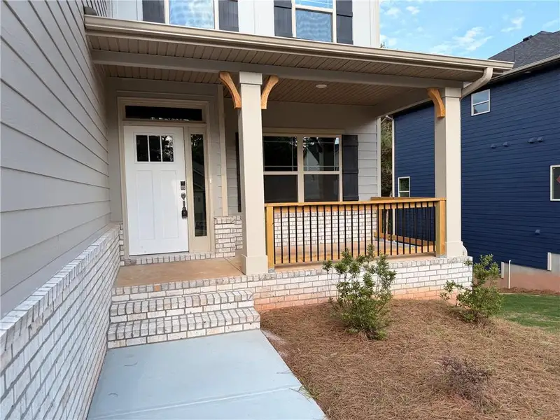 Exterior details and patio area of a home in Magnolia Villas, Cornelia (Image 3).