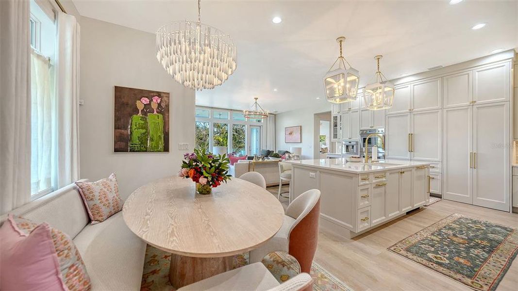 Furnished interior view inside a new home in , Sarasota (Image 7).