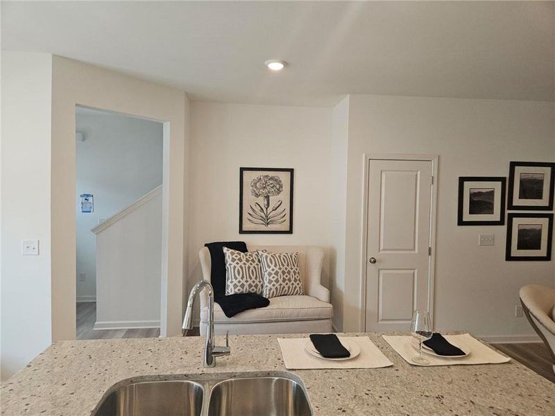 Furnished interior view inside a new home in , Conyers (Image 25).