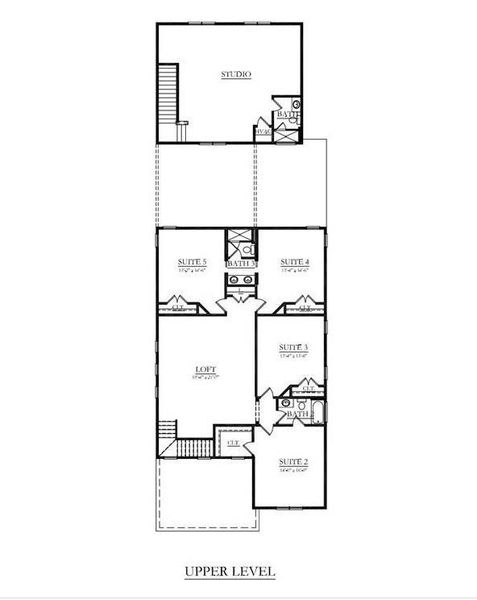 2D floor plan layout of this home in , Davidson, NC (Image 4).
