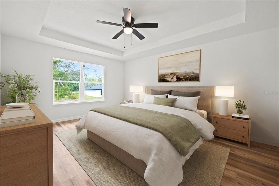 Furnished interior view inside a new home in , Ocala (Image 16).