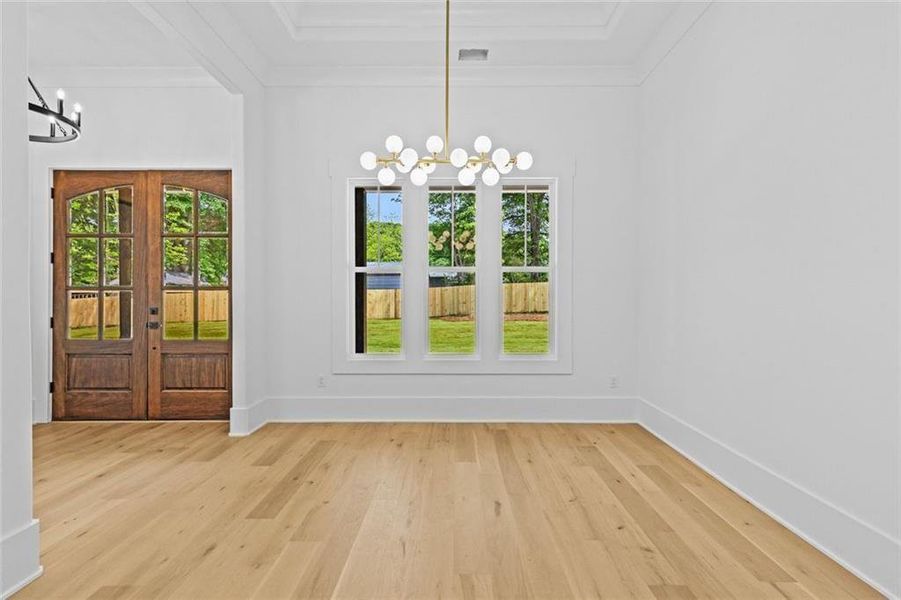 Spacious, unfurnished interior of a new home in , Monroe (Image 55).