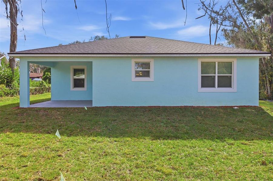 Exterior details and patio area of a home in , Inverness (Image 24).