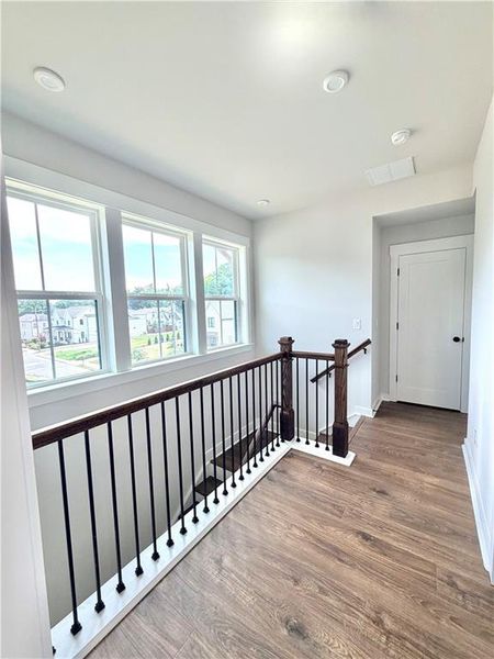 Spacious, unfurnished interior of a new home in The Groves at Myrtle, Roswell (Image 23).
