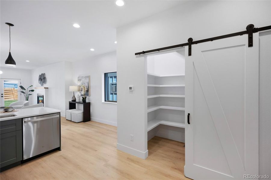 Furnished interior view inside a new home in , Denver (Image 6).