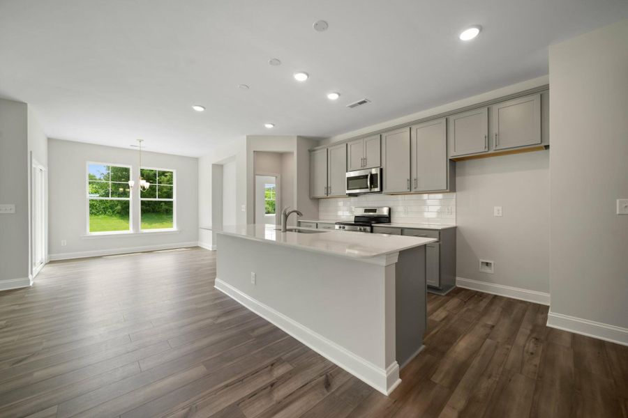 Furnished interior view inside a new home in Hopewell Garden, Winston-Salem (Image 6).