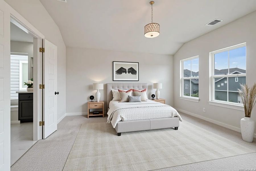 Furnished interior view inside a new home in Avondale, San Antonio (Image 8).