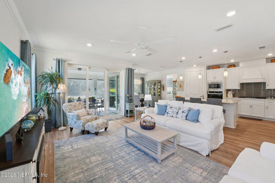 Furnished interior view inside a new home in , Ponte Vedra (Image 6).