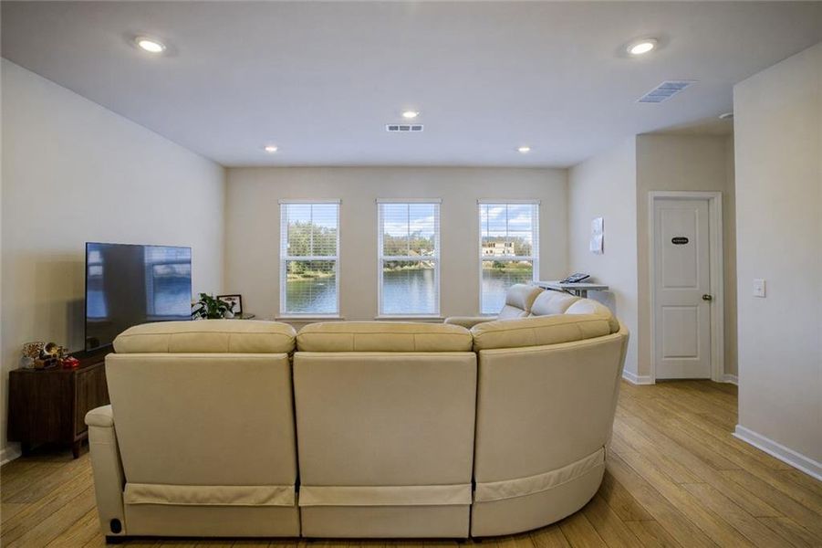 Furnished interior view inside a new home in , Lawrenceville (Image 9).