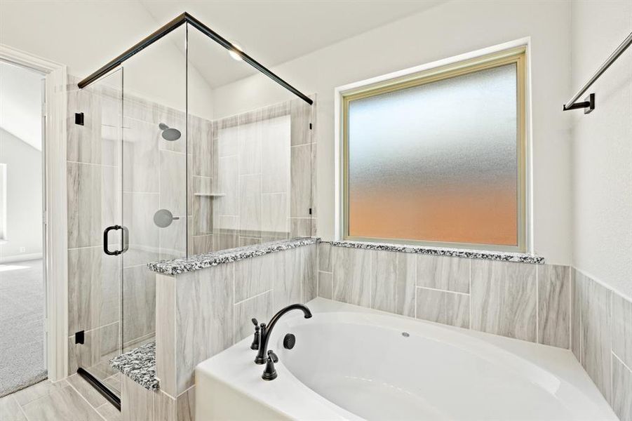 Furnished interior view inside a new home in The Oaks, Red Oak (Image 10).