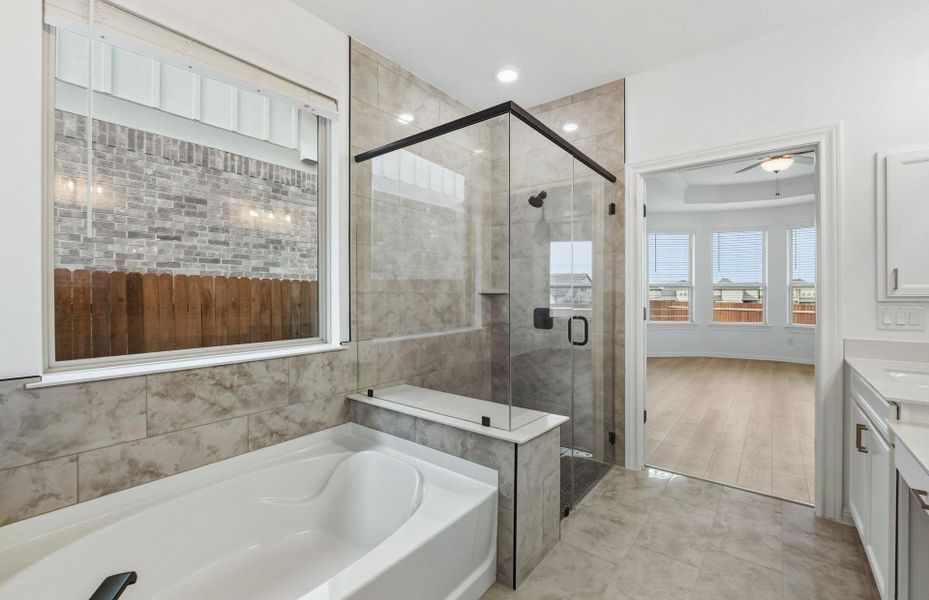 Furnished interior view inside a new home in Saddleback at Santa Rita Ranch, Liberty Hill (Image 7).