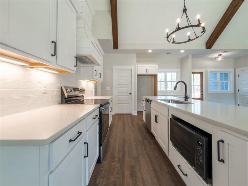 Furnished interior view inside a new home in , Social Circle (Image 5).