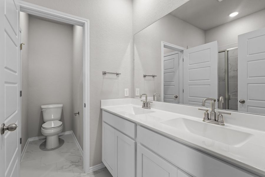 Representative furnished interior of a home built from the The Colorado A by Davidson Homes LLC in Agave, San Antonio (Image 9).