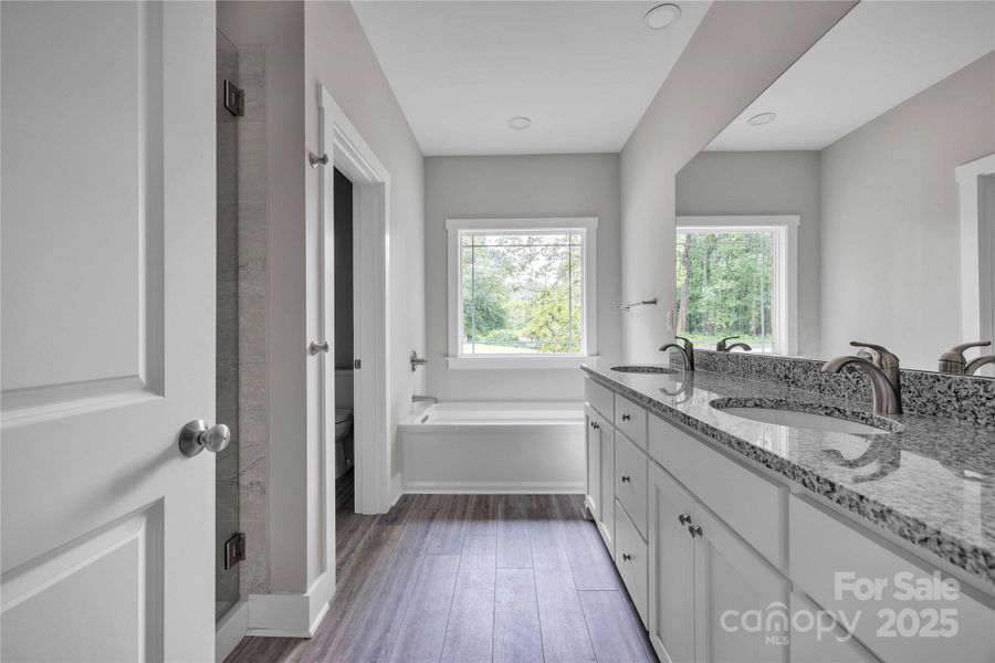 Furnished interior view inside a new home in , Mocksville (Image 5).