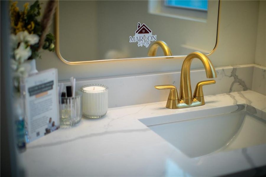 Close-up of interior finishes inside a home in , Atlanta (Image 9).