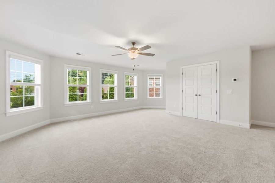 Spacious, unfurnished interior of a new home in Weybridge, Burlington (Image 51). Spacious, unfurnished interior of a new home in Weybridge, Burlington (Image 51).