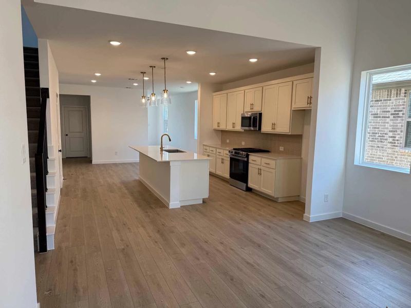 Kitchen Construction Progress featuring the Serene Collection Kitchen Construction Progress featuring the Serene Collection