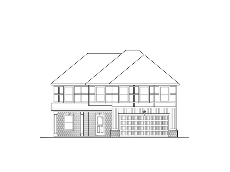 Tucker Front Porch New Home in Hogansville, GA.  - Slide 22