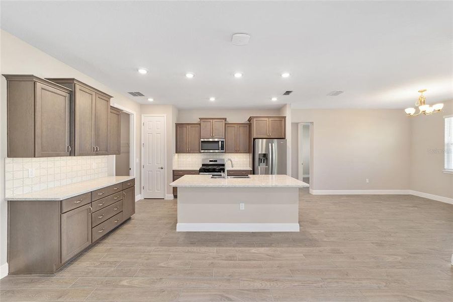 Furnished interior view inside a new home in On Top of the World Communities, Ocala (Image 11).