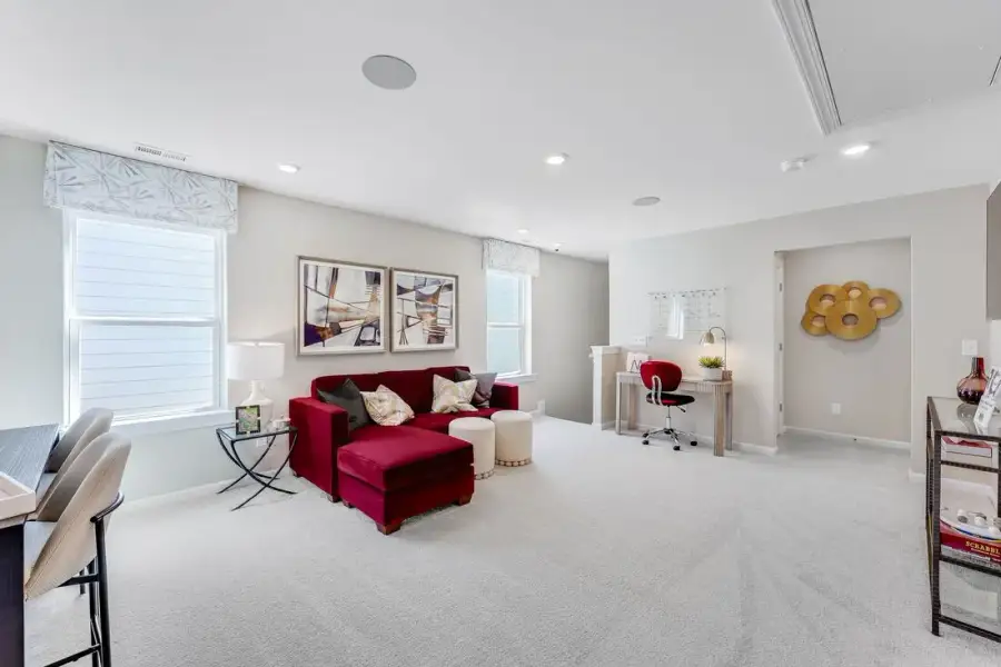 Furnished interior view inside a new home in Eagle Trace, Wendell (Image 24).