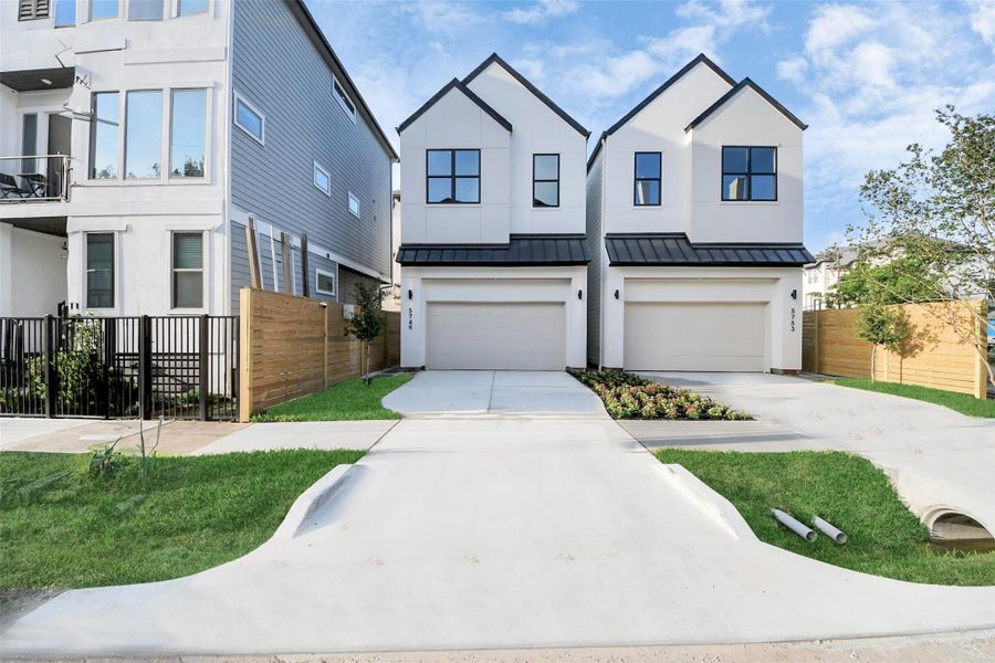 Front exterior of a new home in , Houston, TX, highlighting curb appeal (Image 2). Front exterior of a new home in , Houston, TX, highlighting curb appeal (Image 2).